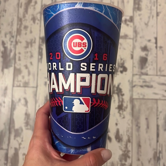 Other - 32 oz 2016 world champion Chicago Cubs spring training cup